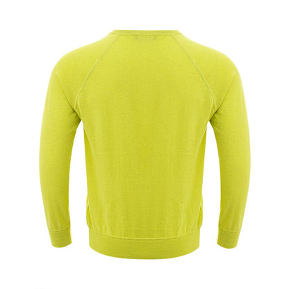 Sunny Yellow Italian Cotton Sweater