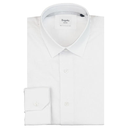 White Linen Men Shirt