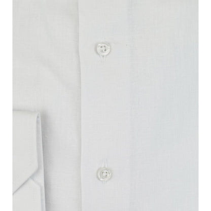 White Linen Men Shirt
