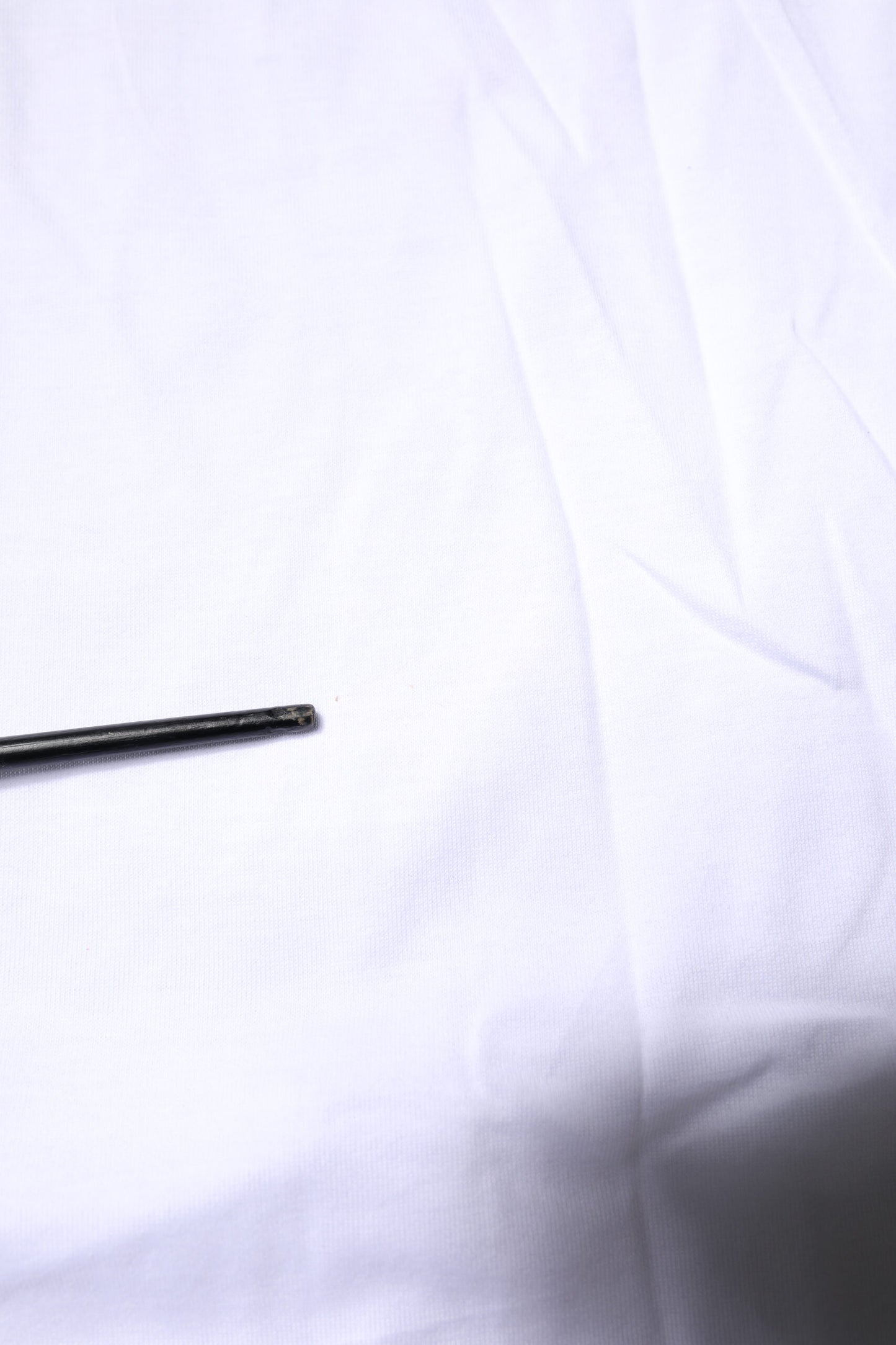 White Cotton Sleeveless Printed Tank T-shirt