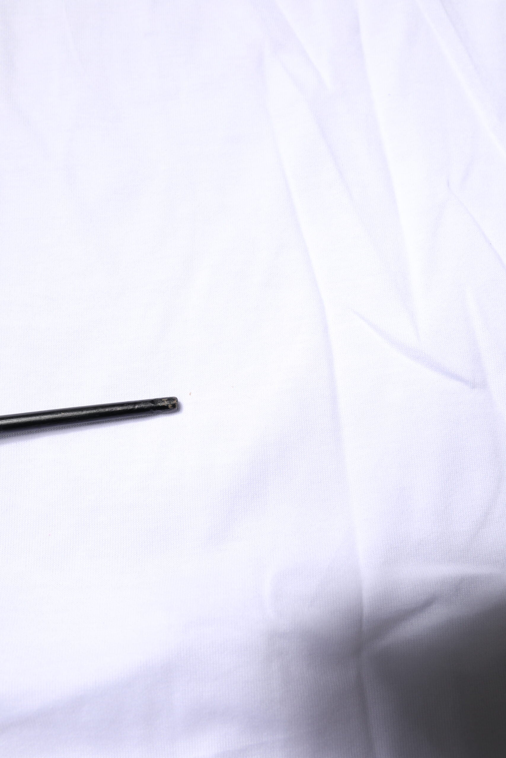 White Cotton Sleeveless Printed Tank T-shirt