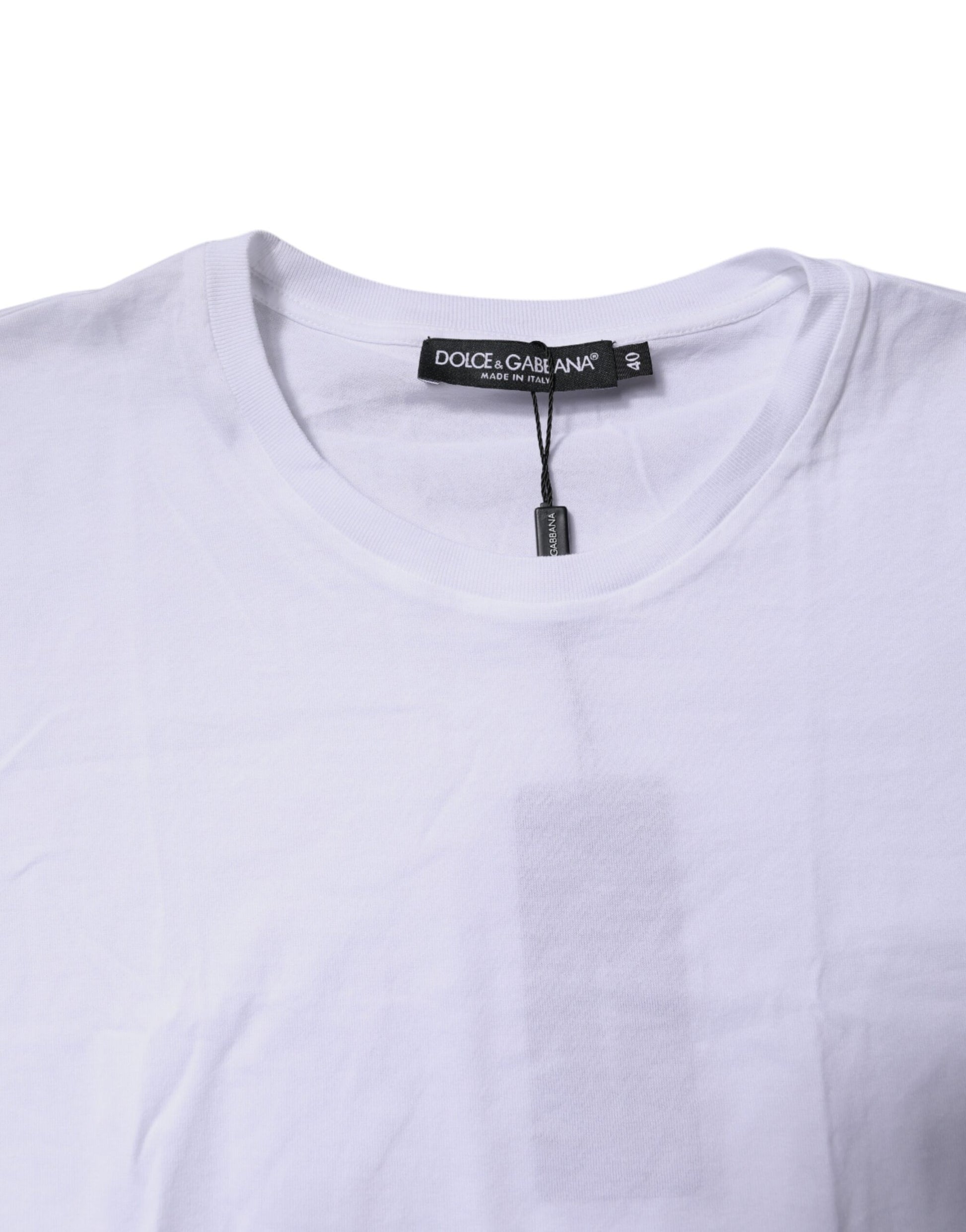 White Cotton Sleeveless Round Neck Tank Top