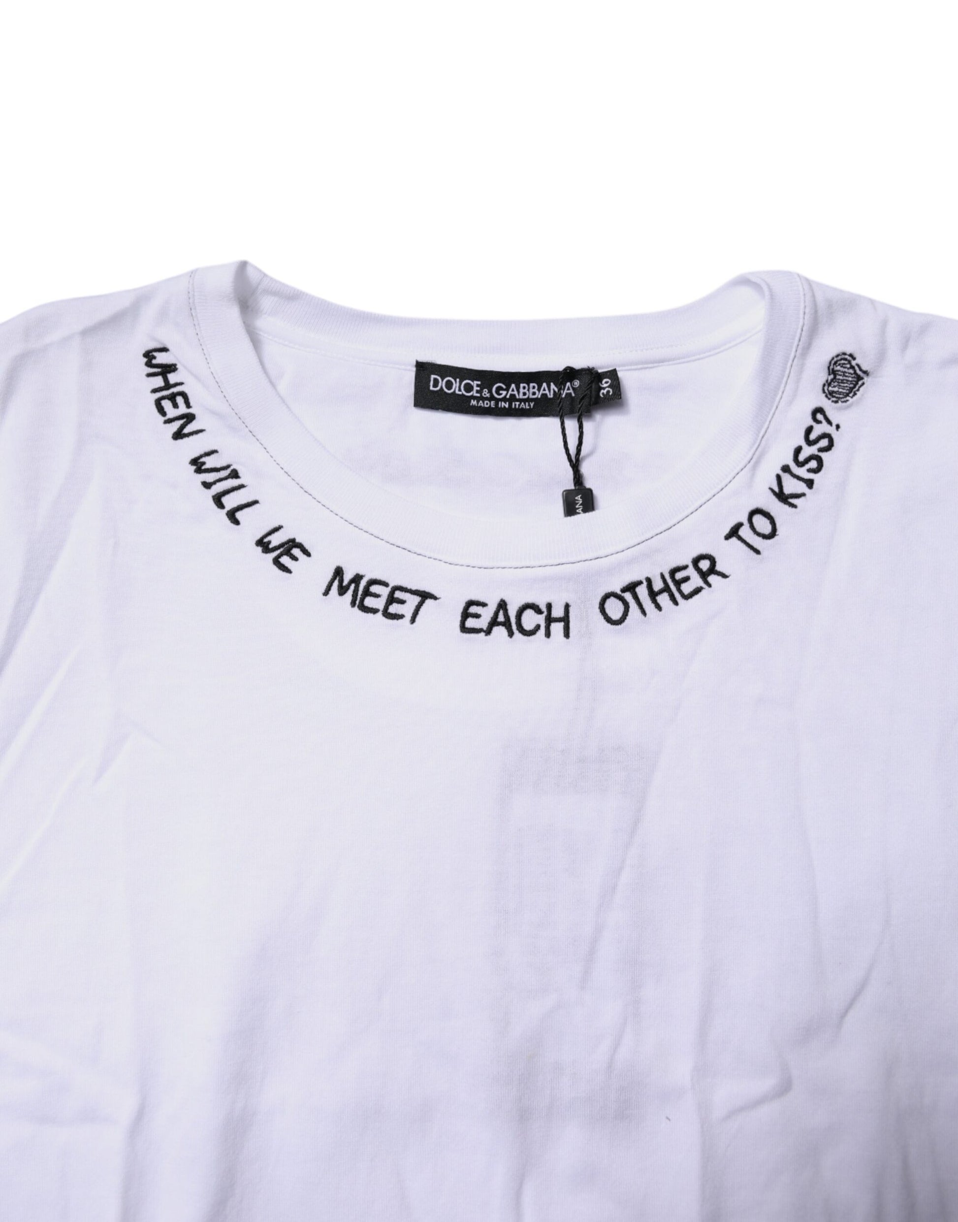 White Cotton Sleeveless Printed Tank T-shirt