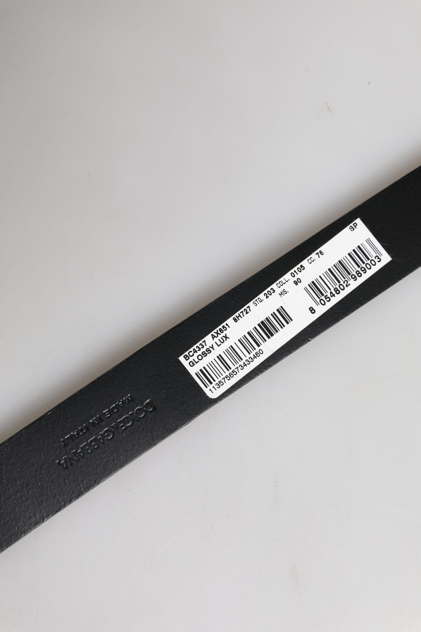 Brown Leather Classic Metal Logo Buckle Belt