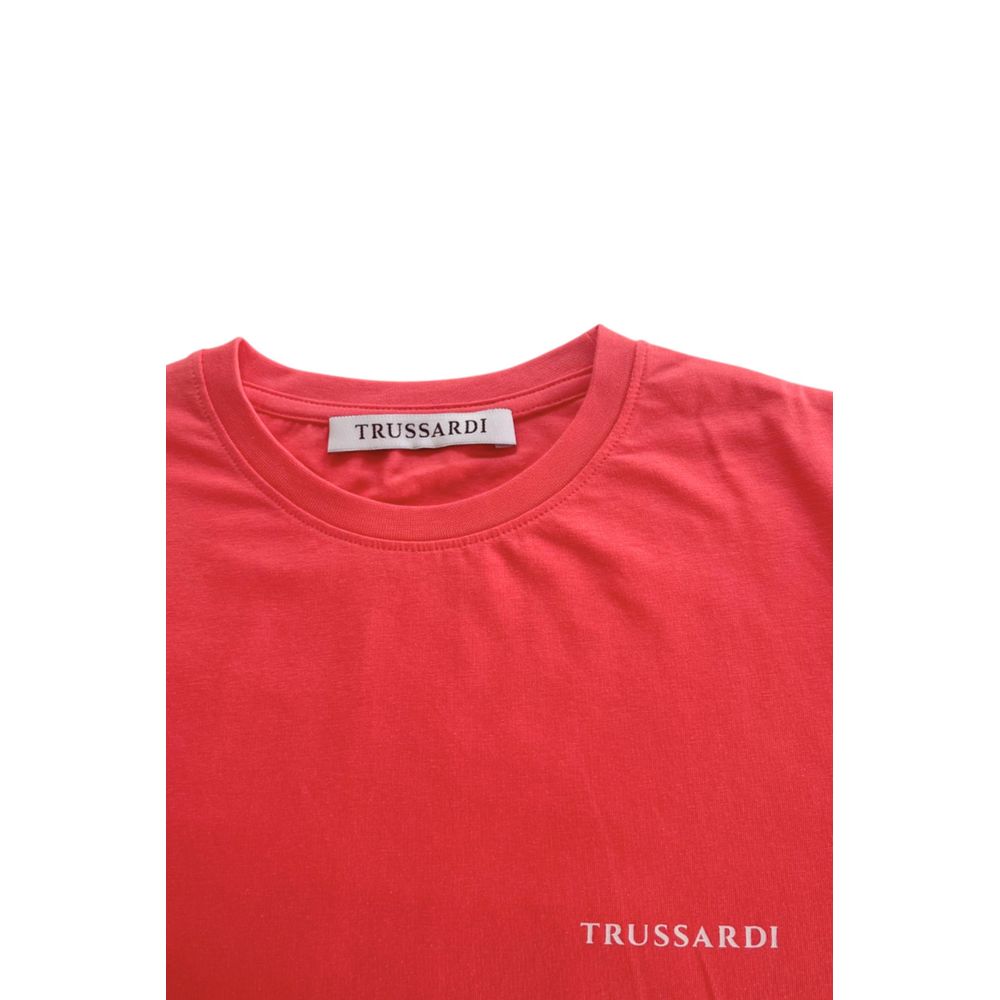 Red Cotton Men's T-Shirt