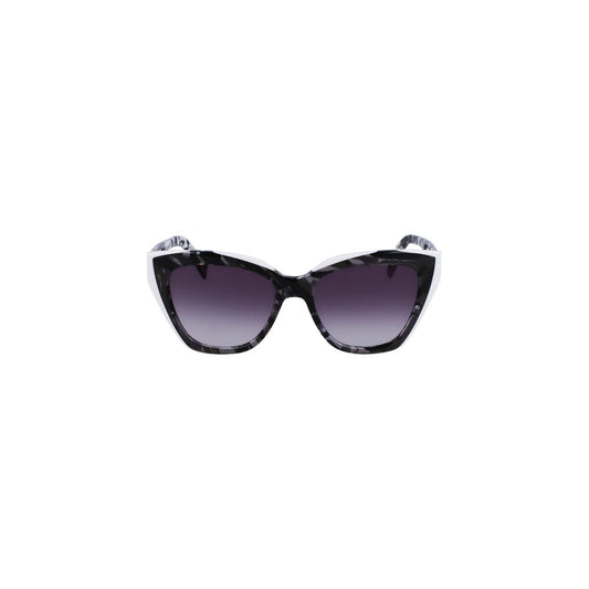 White Acetate Women's Sunglass
