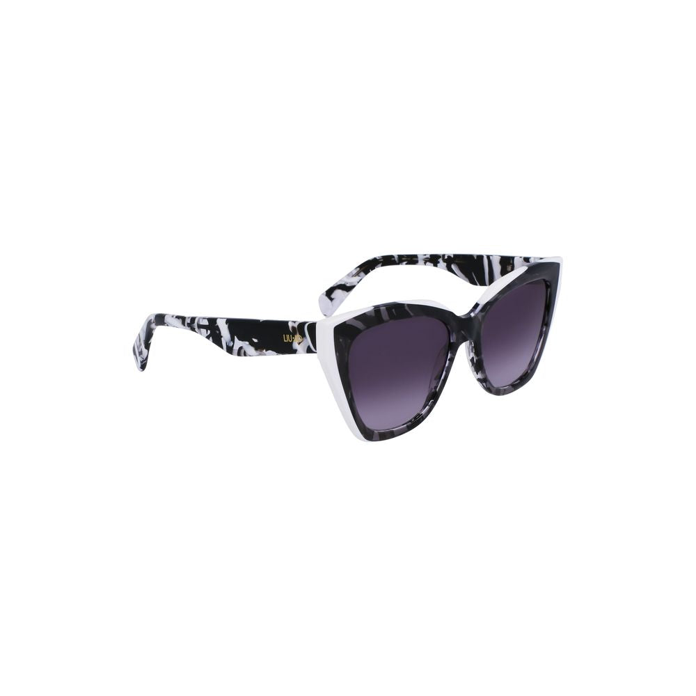 White Acetate Women's Sunglass