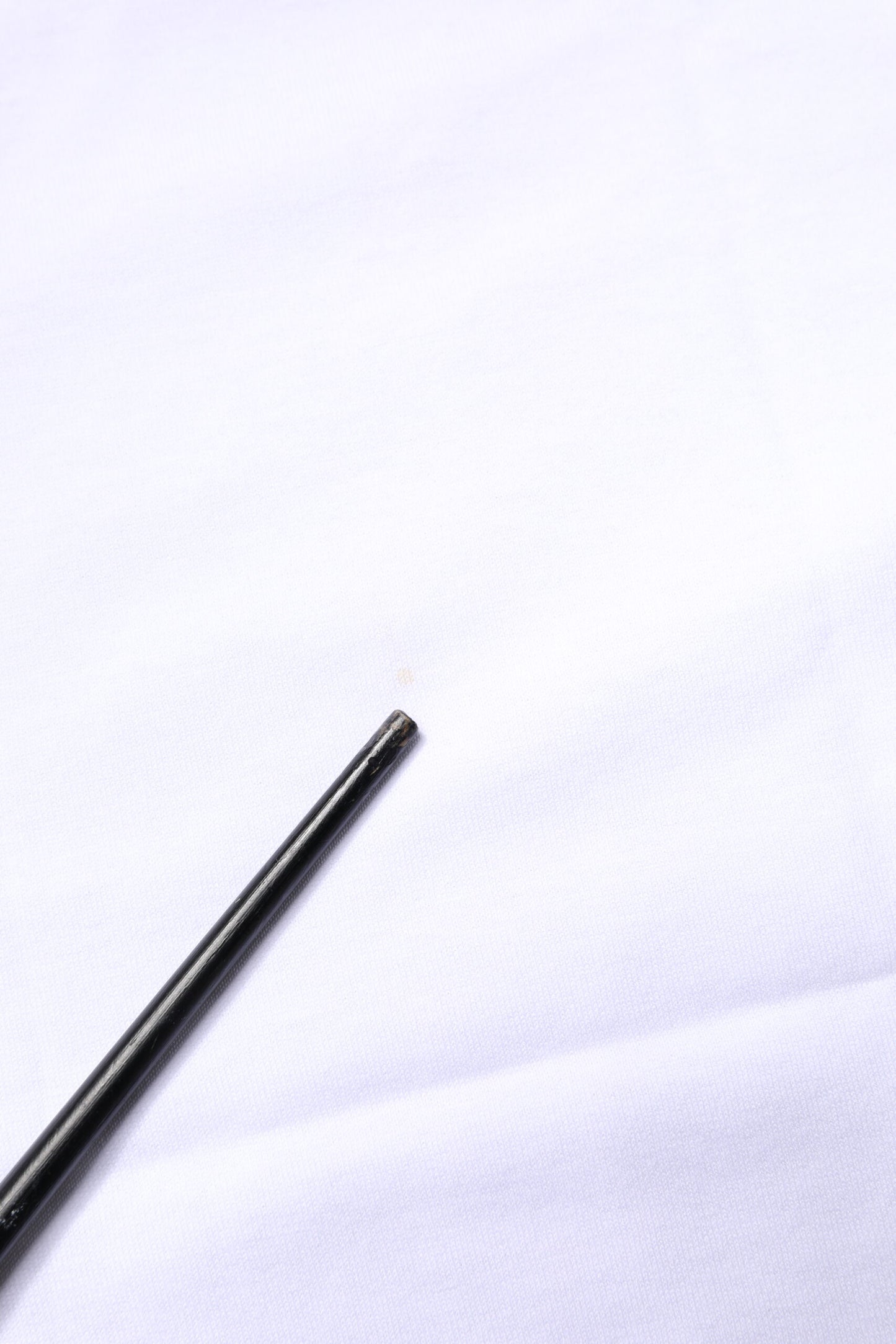 White Cotton Crew Neck Short Sleeves T-shirt