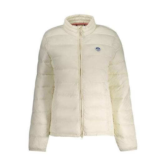 White Polyamide Jackets & Coat