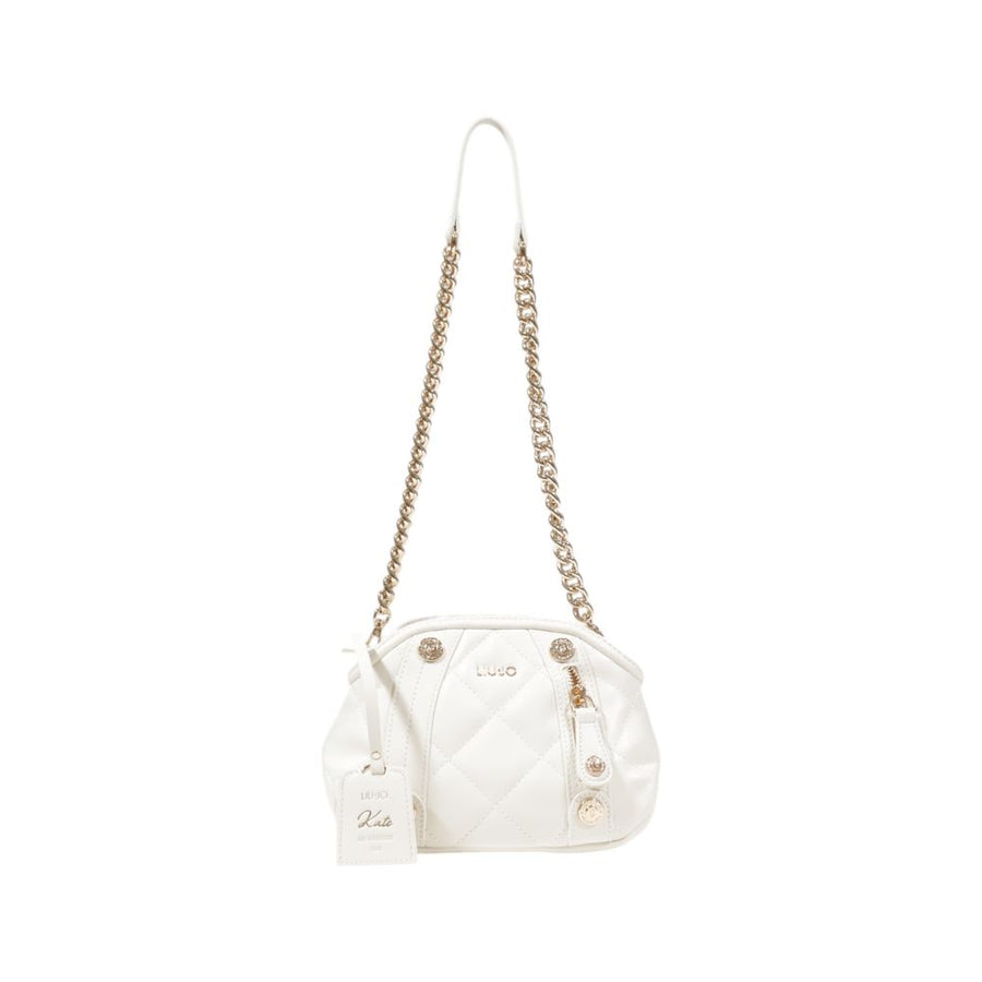 Cream Polyethylene Handbag