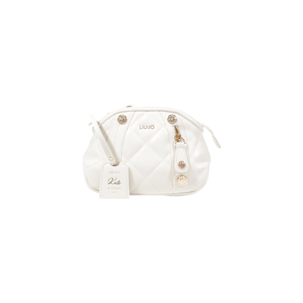 Cream Polyethylene Handbag