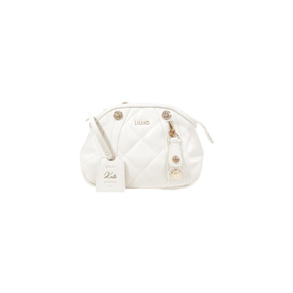 Cream Polyethylene Handbag