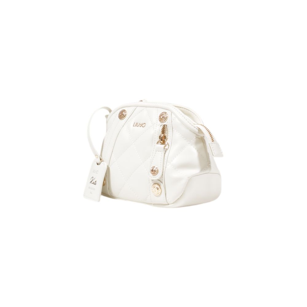 Cream Polyethylene Handbag