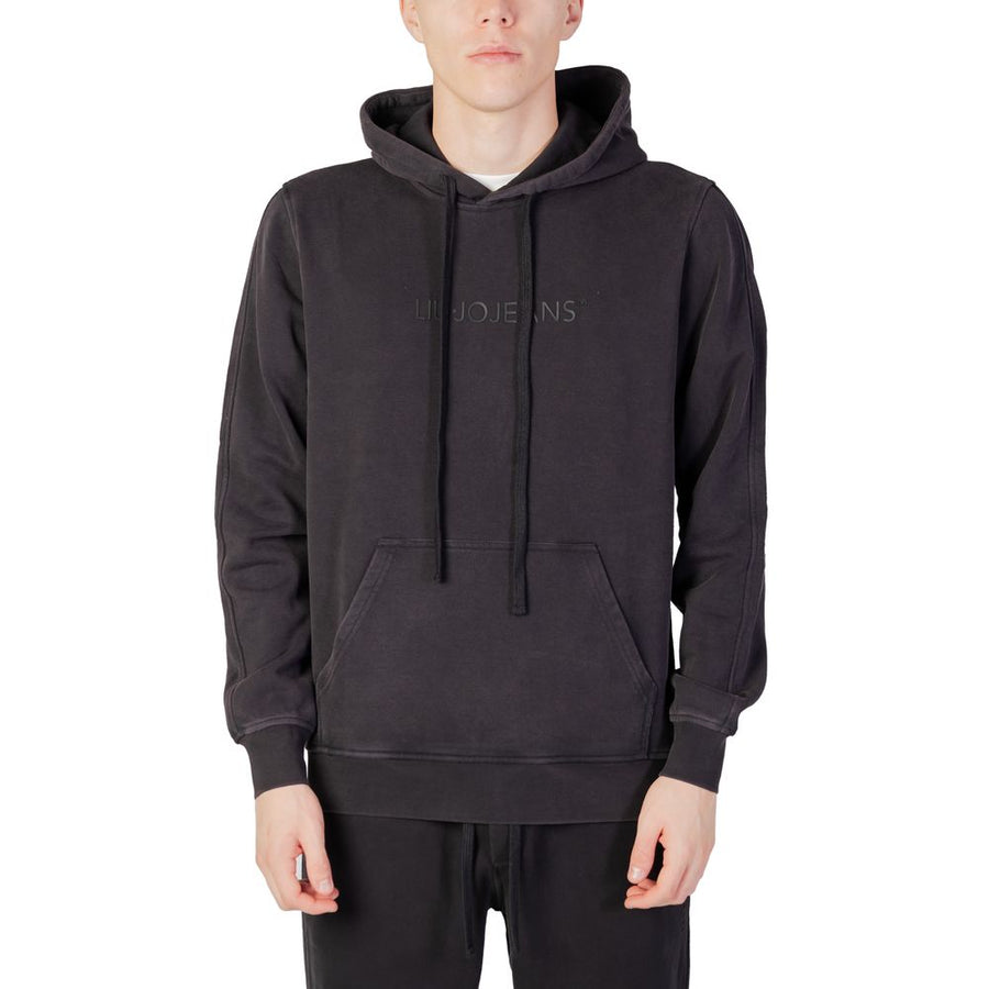 Black Cotton Sweater