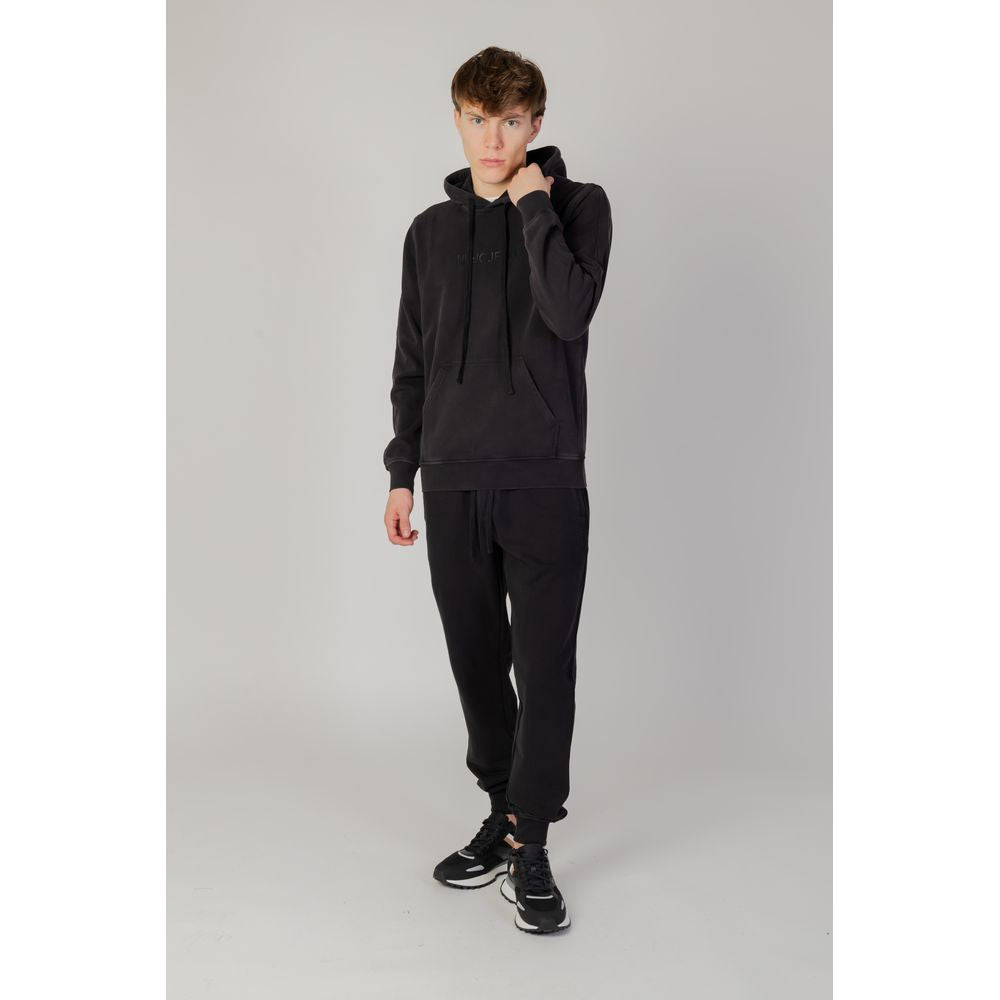 Black Cotton Sweater
