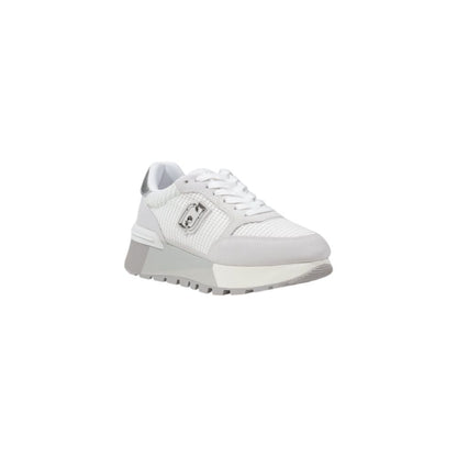 Silver Leather Sneaker