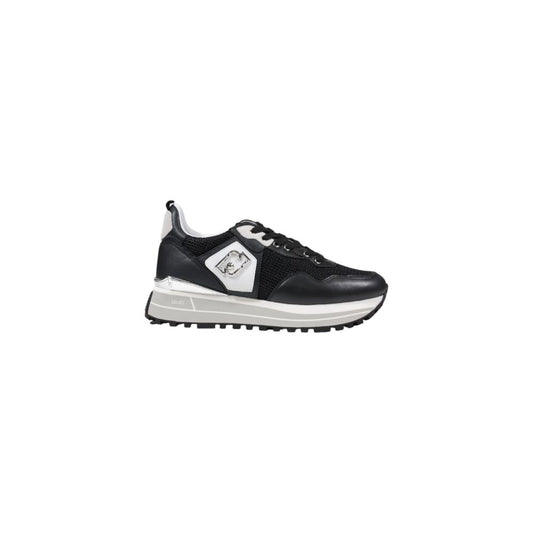 Black Leather Sneaker