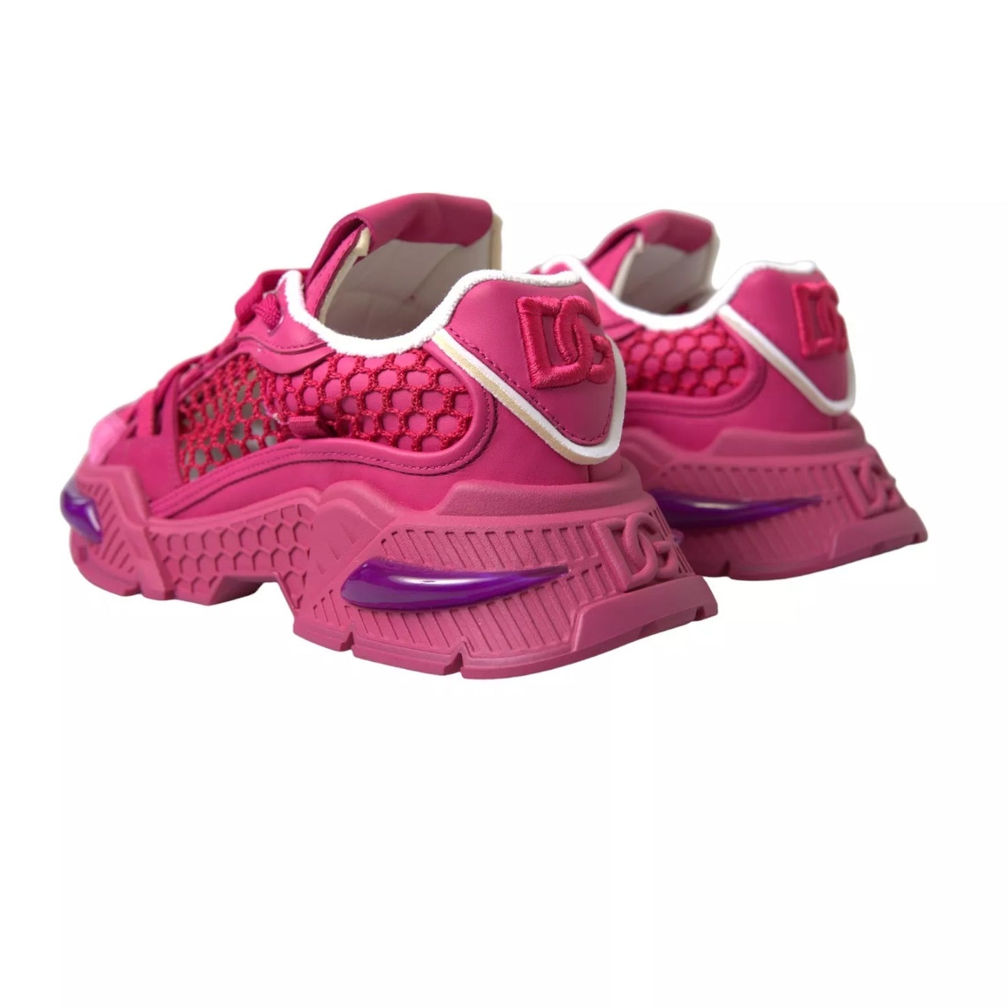 Pink Airmaster Mesh Panelled Low Top Sneakers Shoes