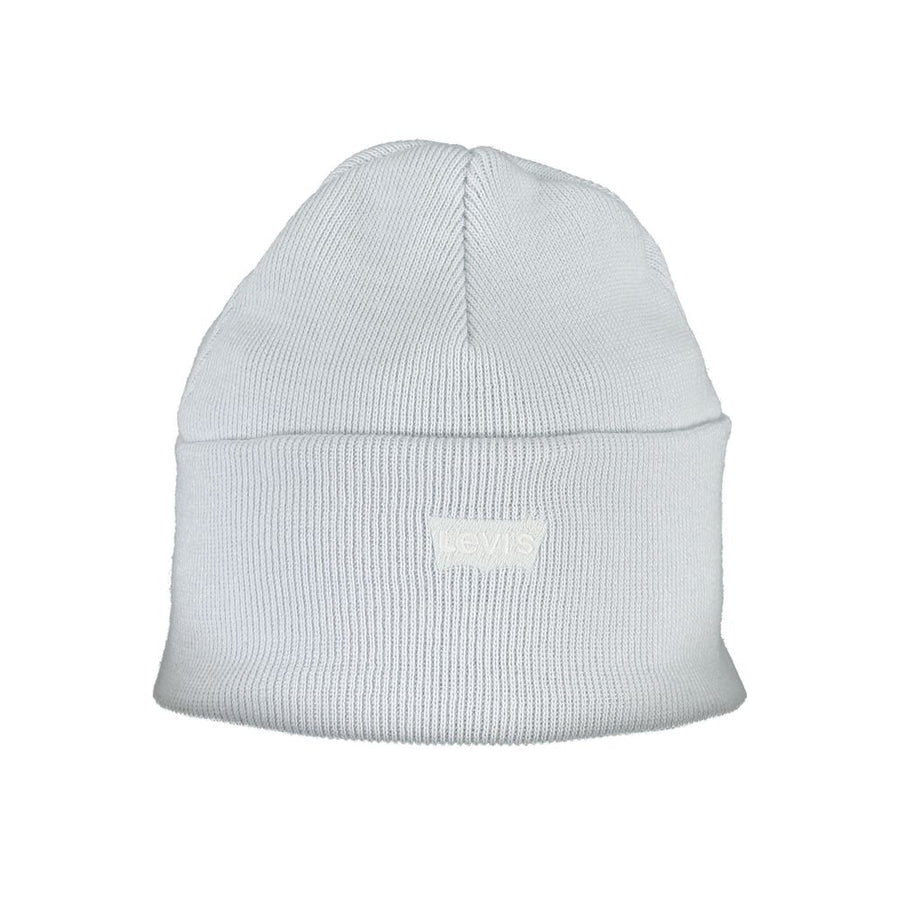 Light Blue Marabou Men Cap