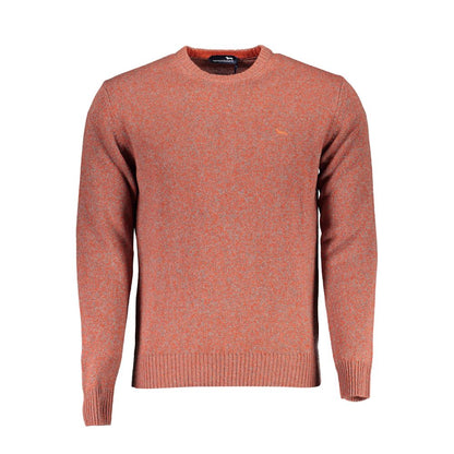 Red Wool Men Sweater