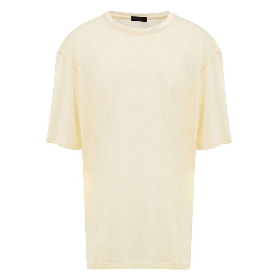 Yellow Linen T-Shirt