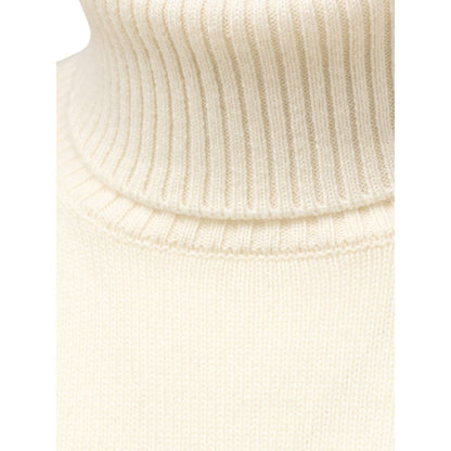White Cashmere Turtleneck