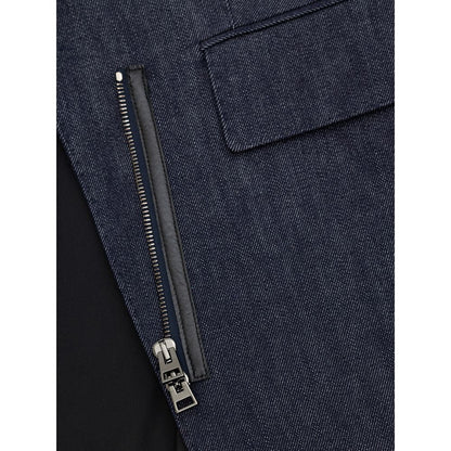 Blue Cotton Denim Jacket