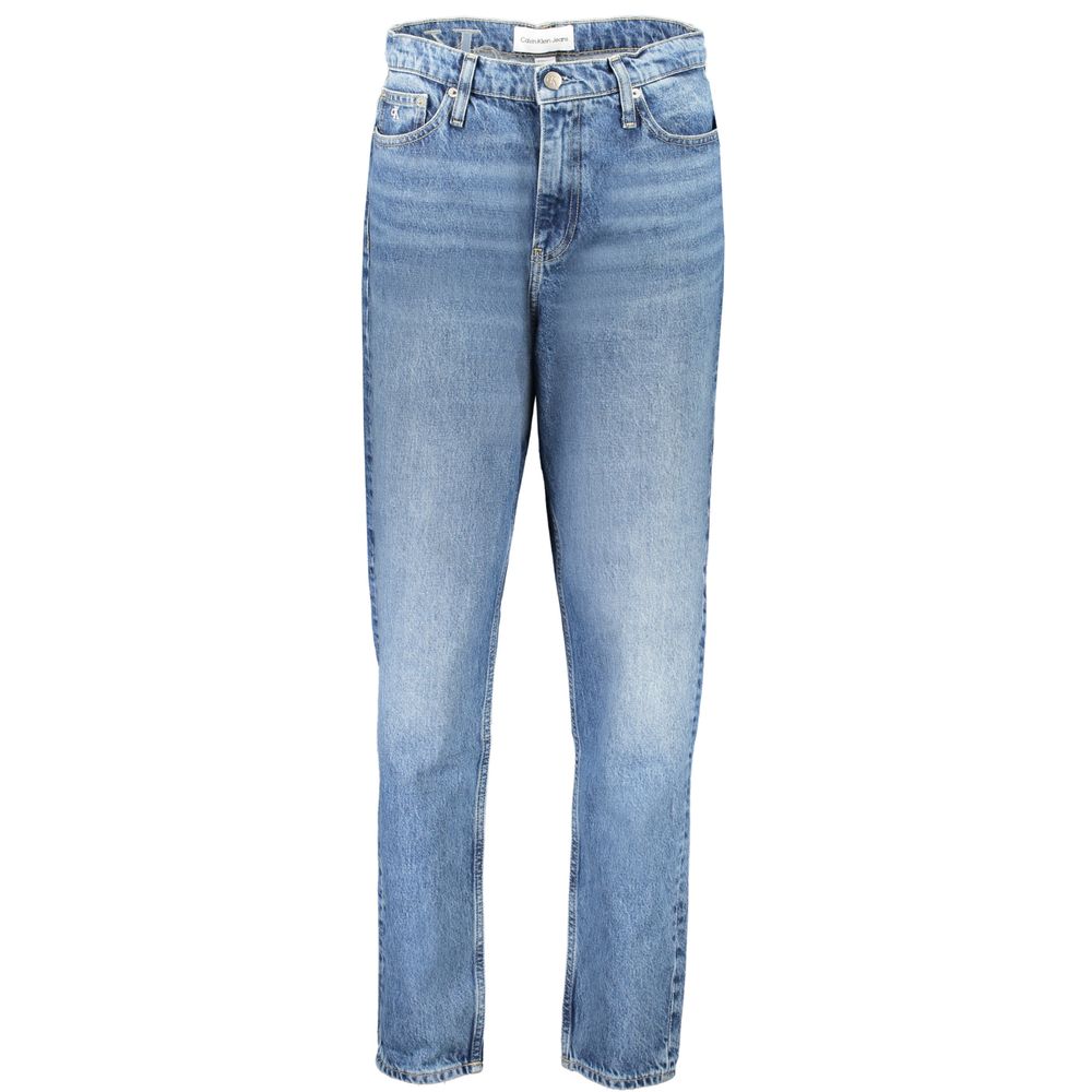 Blue Cotton Women's Jeans