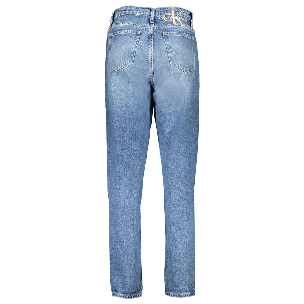 Blue Cotton Women's Jeans
