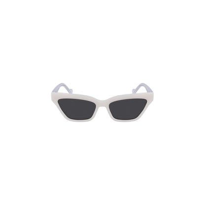White Injected Women Sunglass
