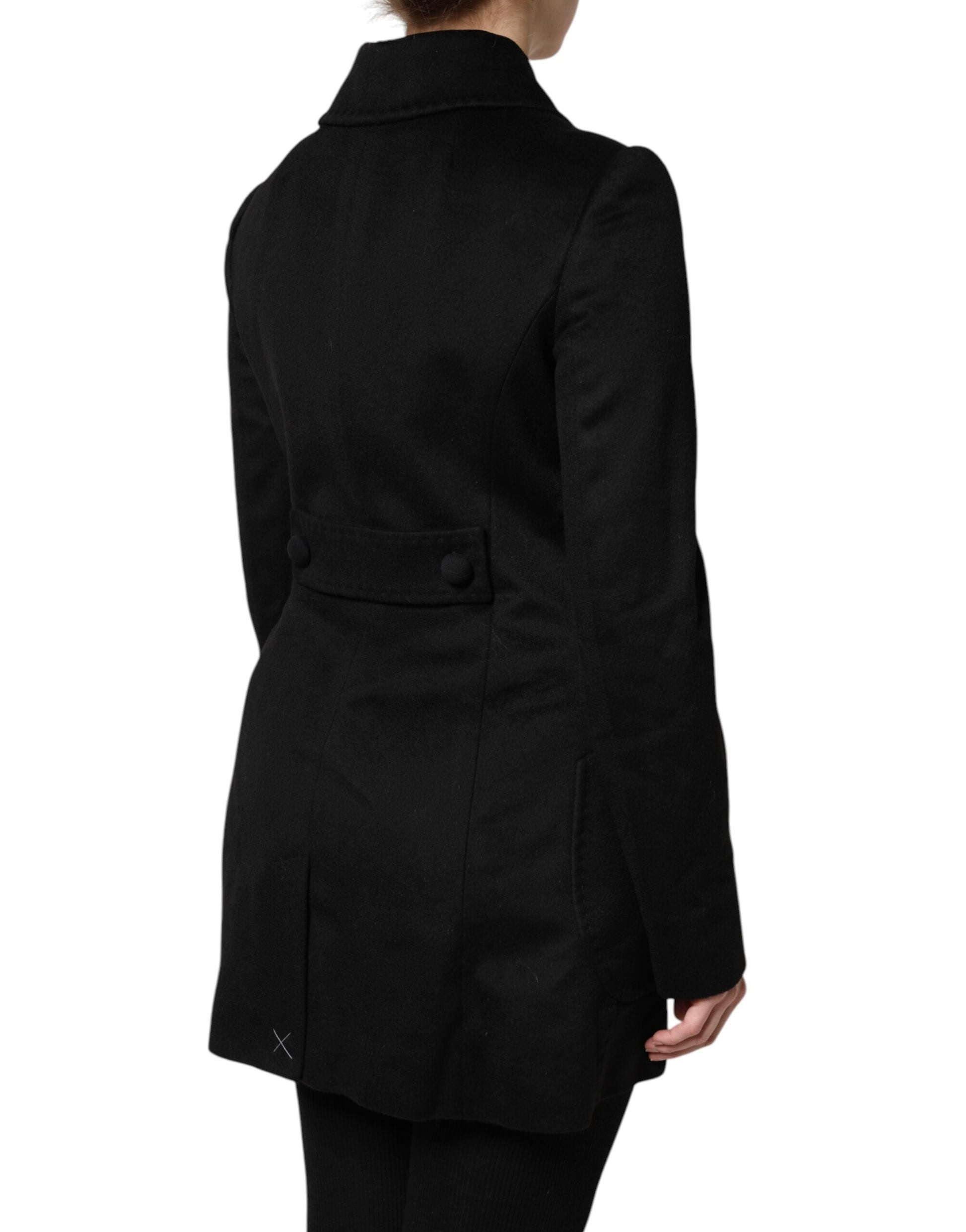 Black Wool Sartoria Italiano Blazer Jacket