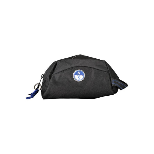 Black Polyester Men Leather Accessory