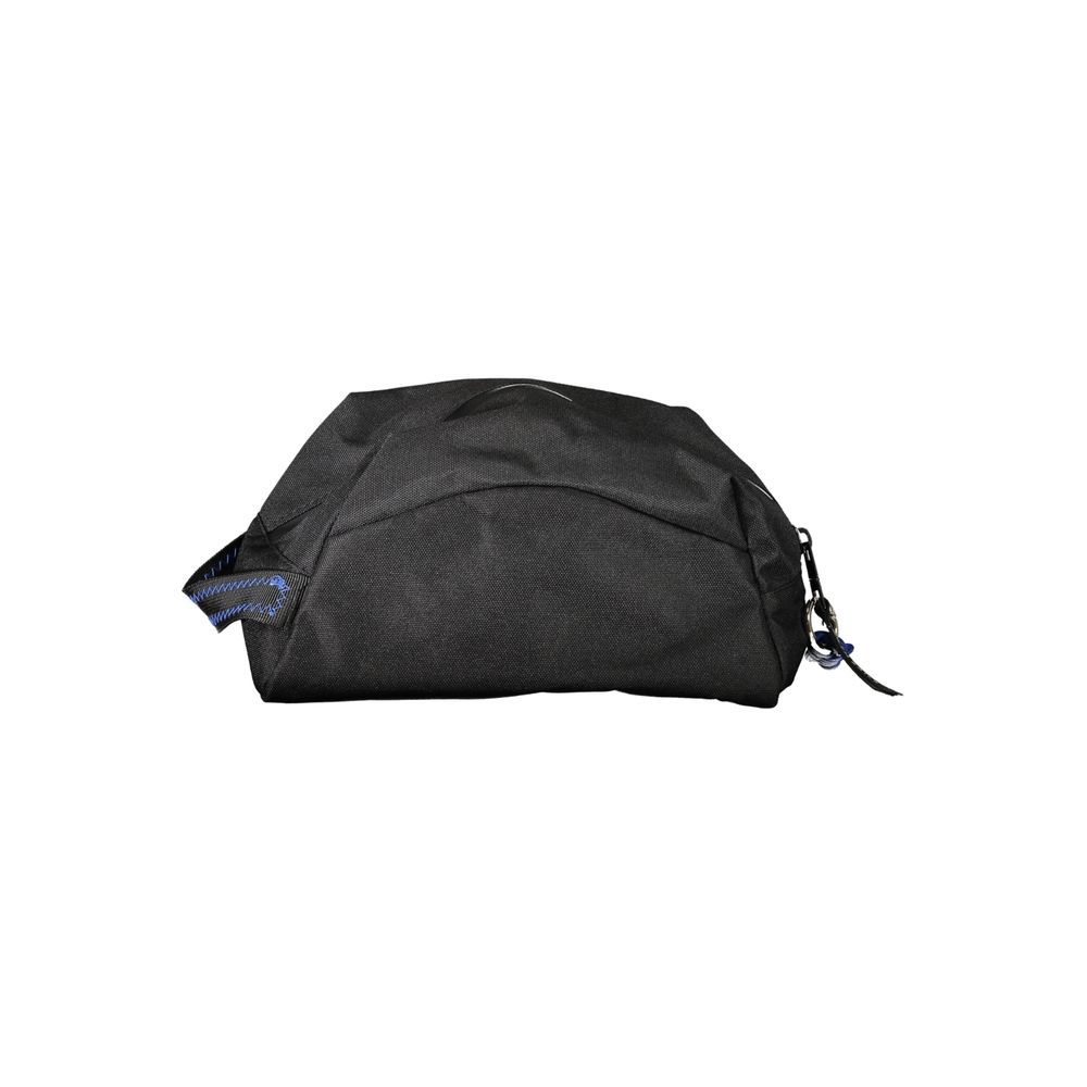 Black Polyester Men Leather Accessory