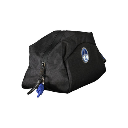Black Polyester Men Leather Accessory