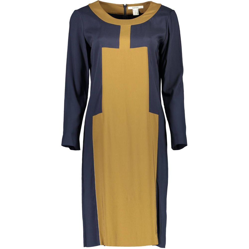 Blue Viscose Women Dress