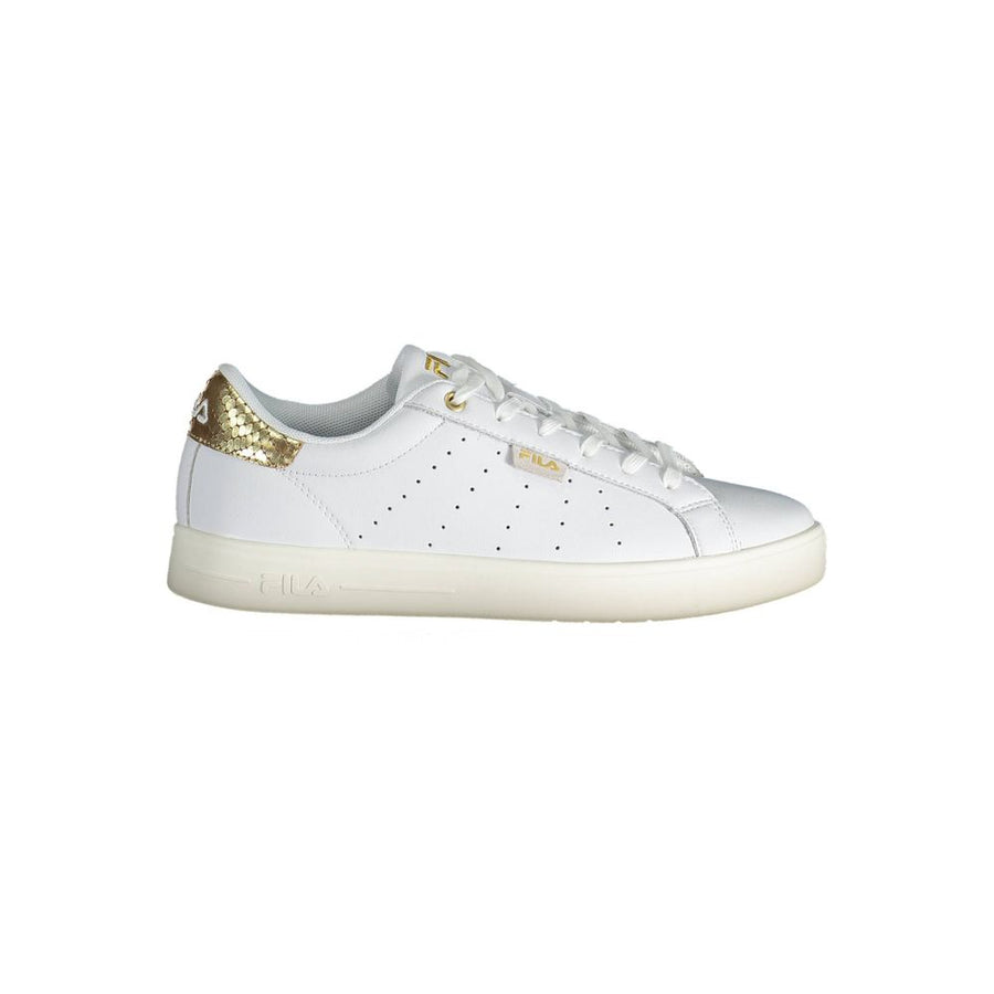 White Leather Women Sneaker