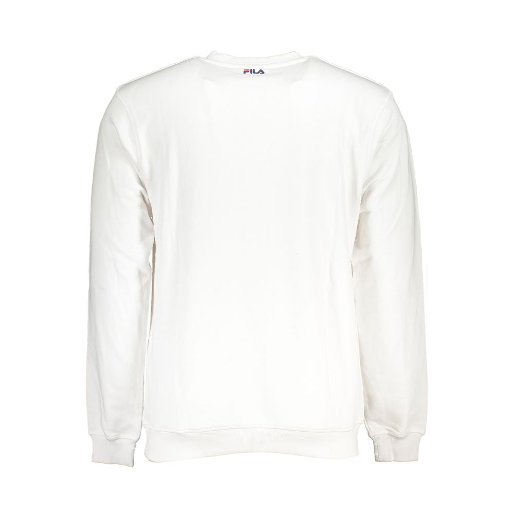 White Cotton Men Sweater