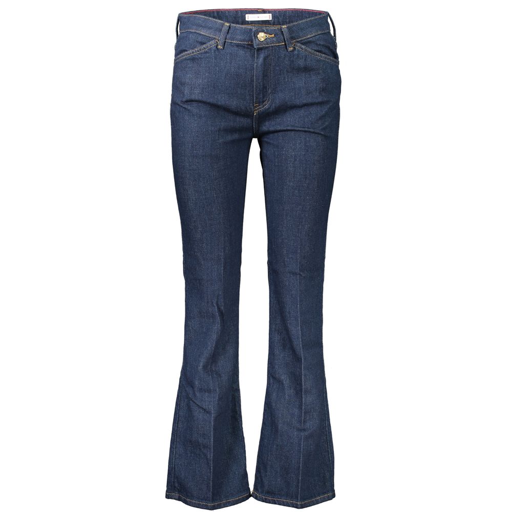 Blue Cotton Jeans Denim