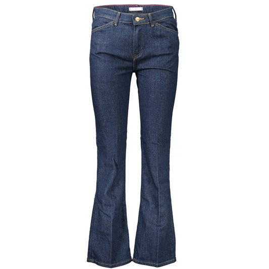 Blue Cotton Jeans Denim