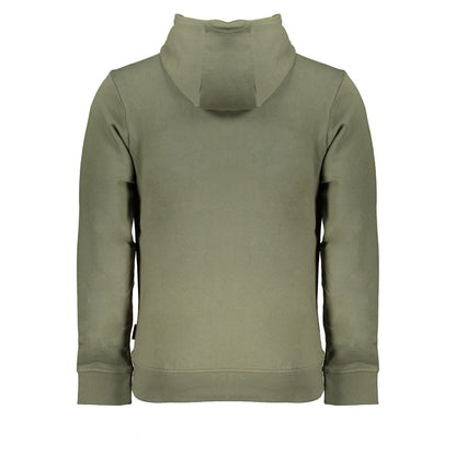 Green Cotton Men Sweater