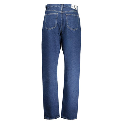 Blue Cotton Women Jeans