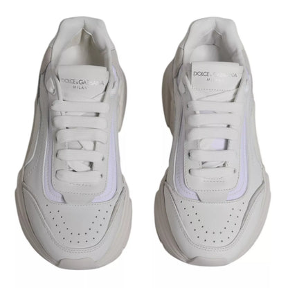White Daymaster Low Top Mens Sneakers Shoes