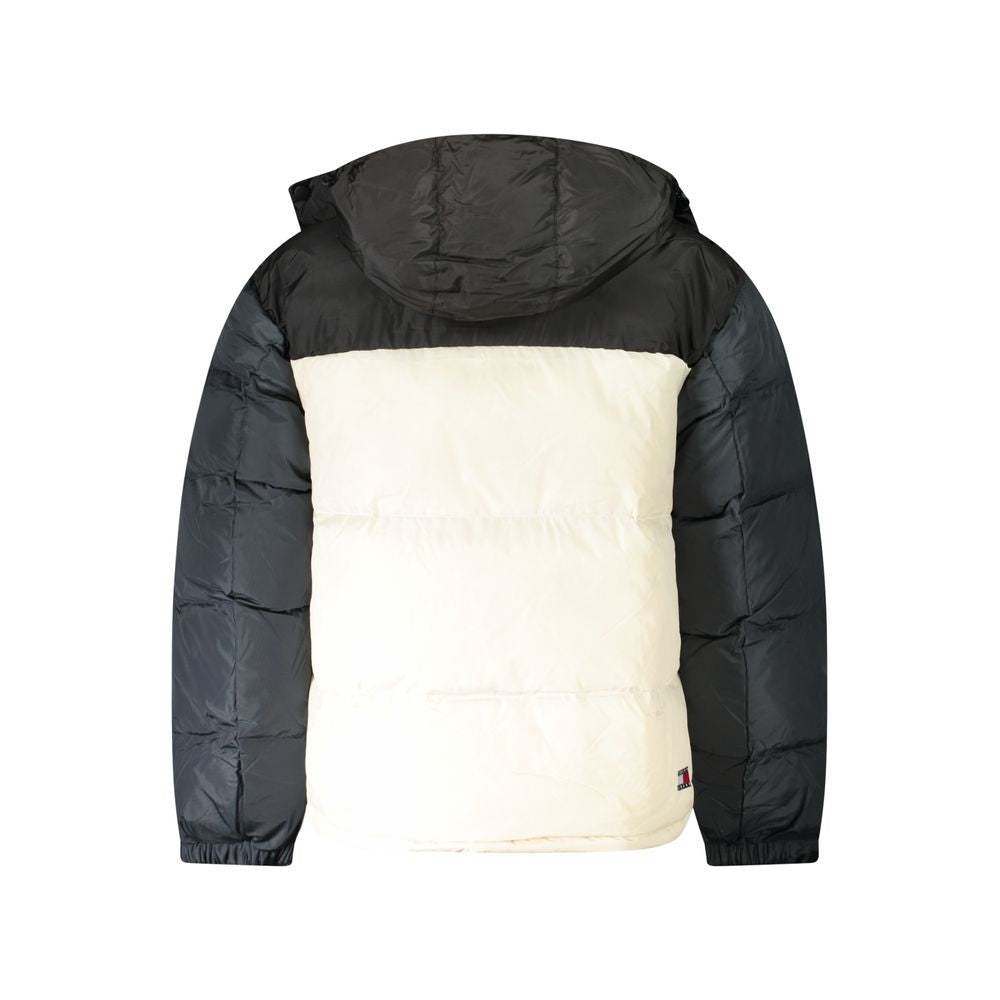 Black Recycled Polyester Men Jacket
