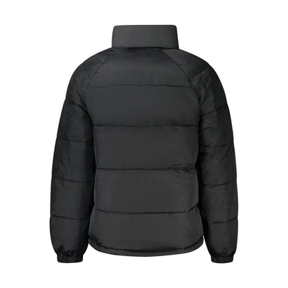 Black Polyester Men's Jacket