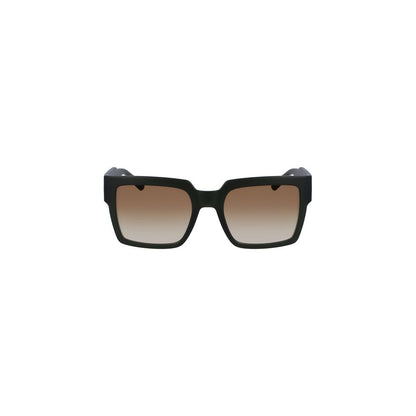Brown Plastic Women Sunglasses