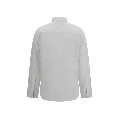 White Cotton Dress Shirt