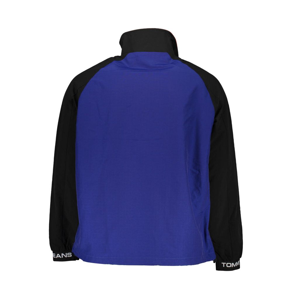 Blue Polyamide Jackets & Coat