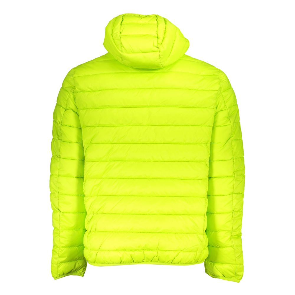 Green Polyamide Men Jacket