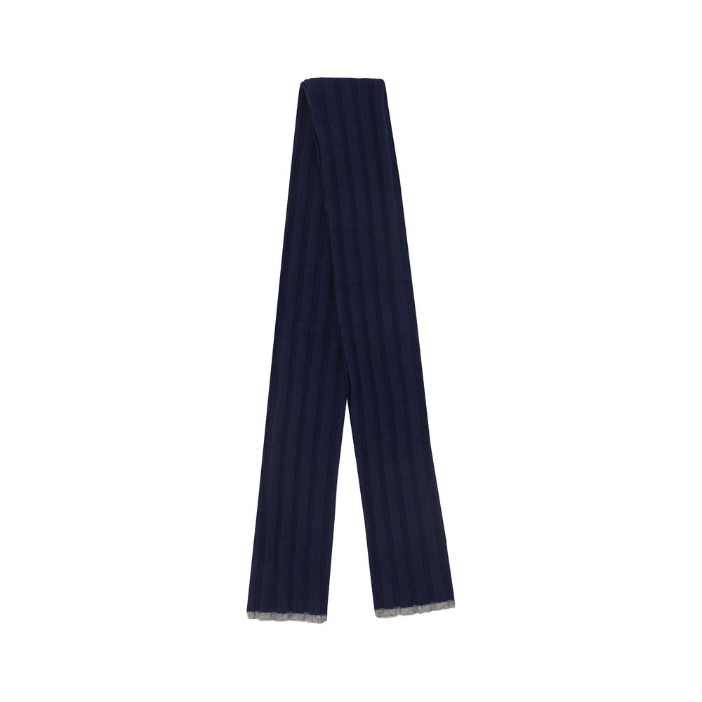 Blue Cashmere Scarf