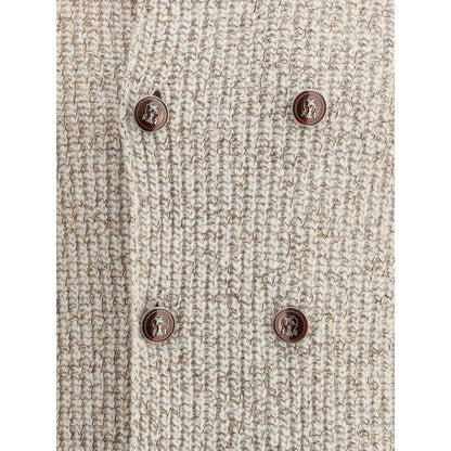 Beige Fleece Wool Coat